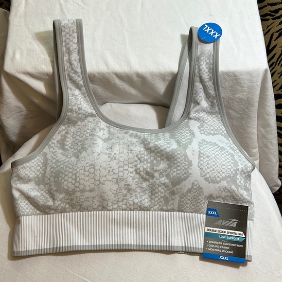 Avia Intimates & Sleepwear Avia Double Scoop Sports Bra Low Support